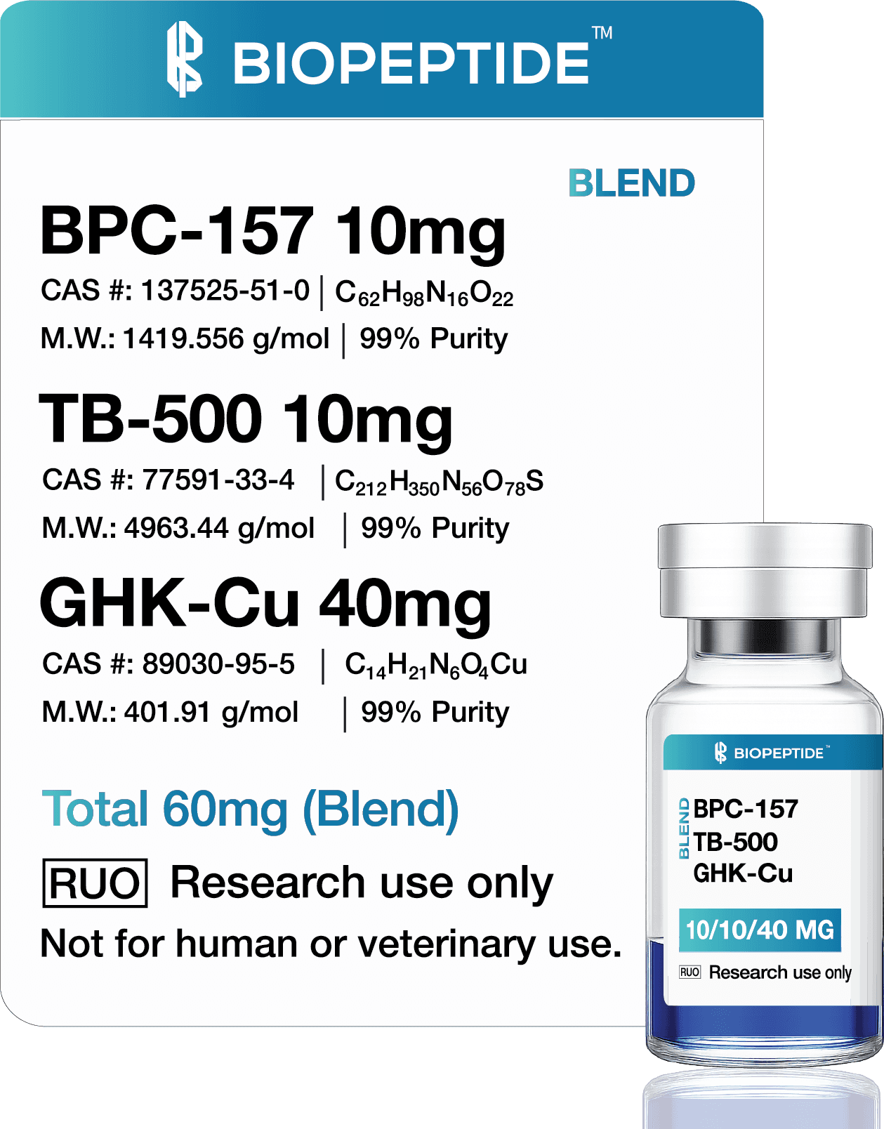 BPC-157 + TB-500 Blend 60mg