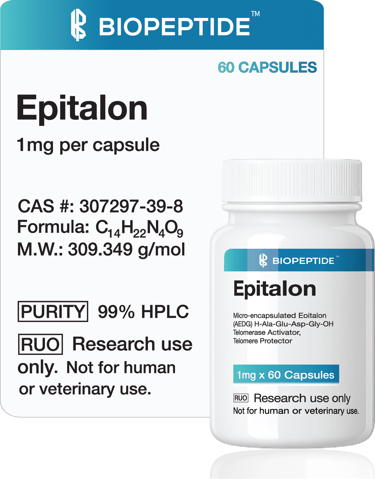 Epitalon 1mg (60 Capsules)