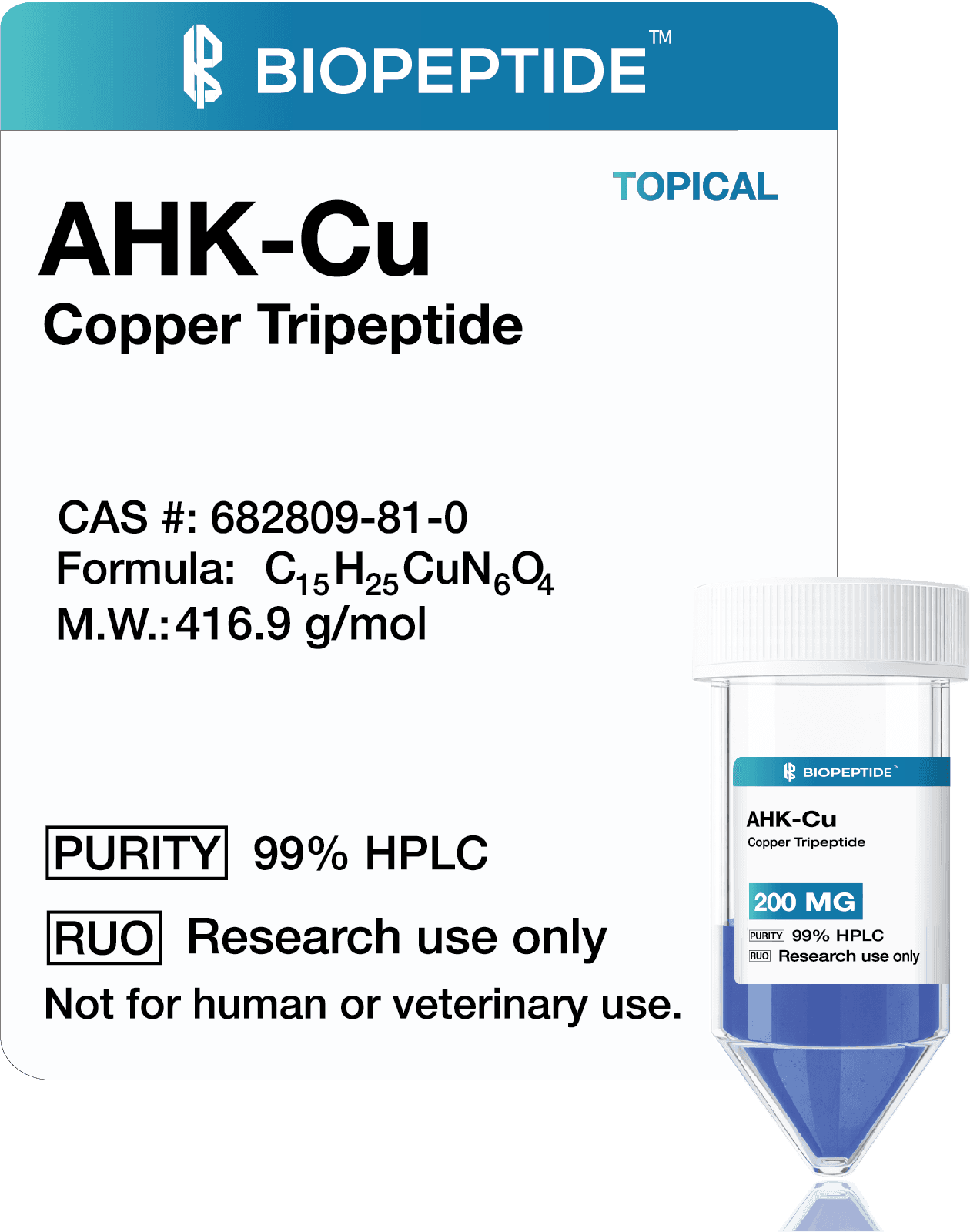 AHK-Cu 200mg (Topical)