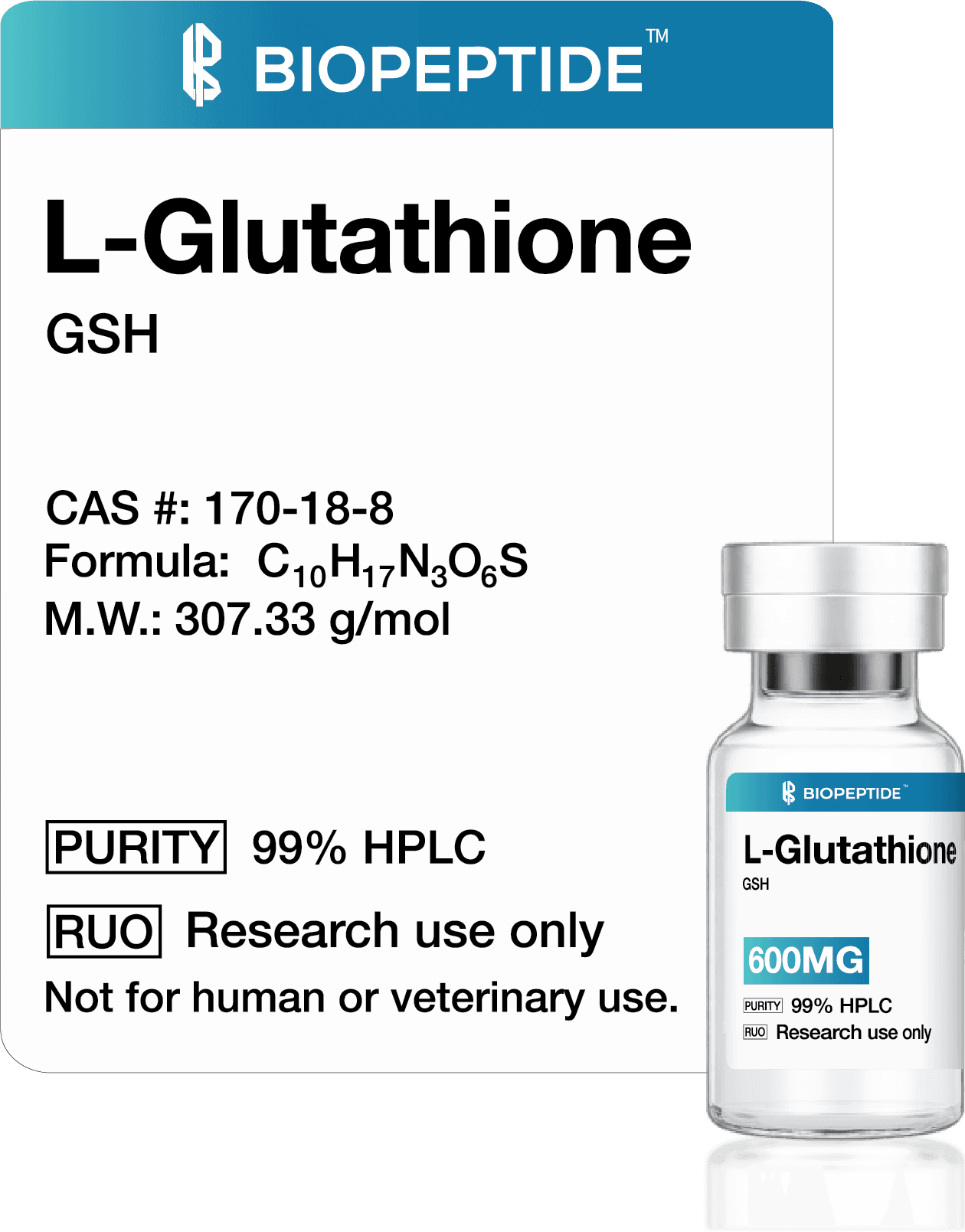 L-Glutathione 600mg