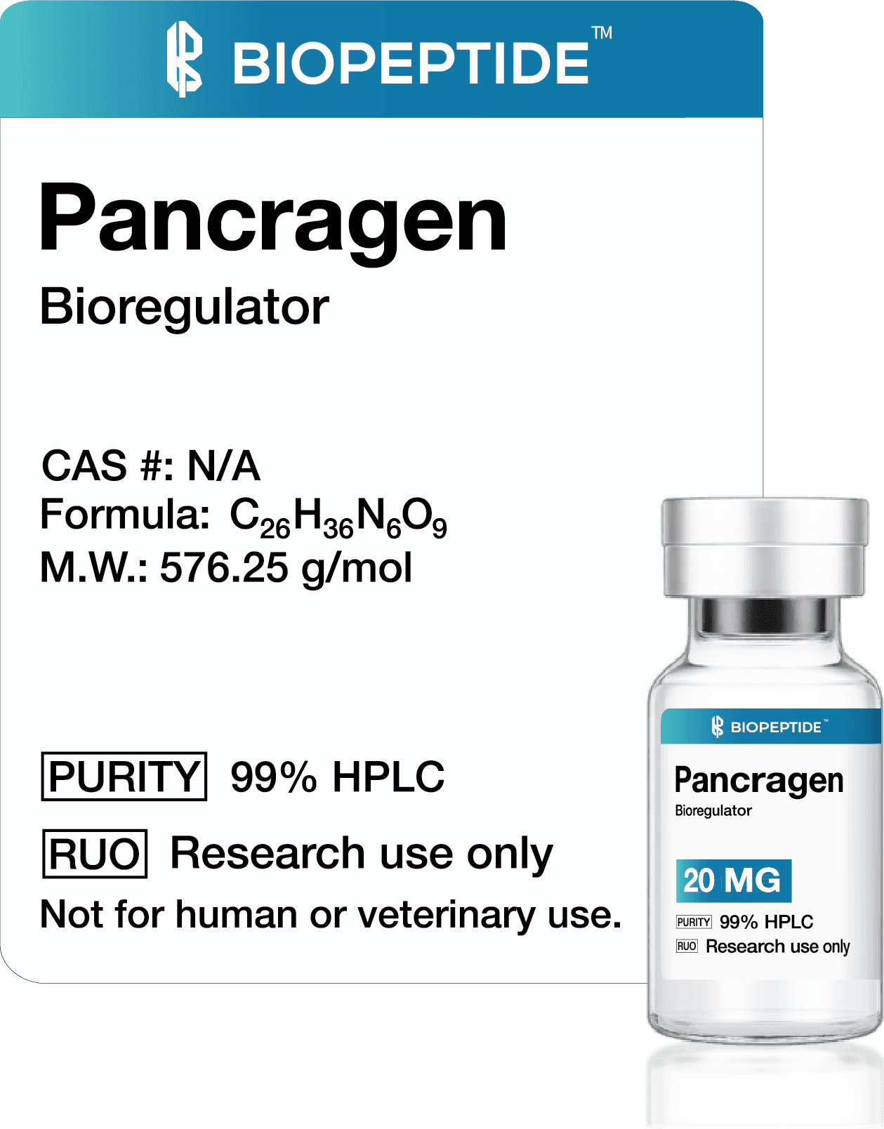 Pancragen 20mg (Bioregulator)