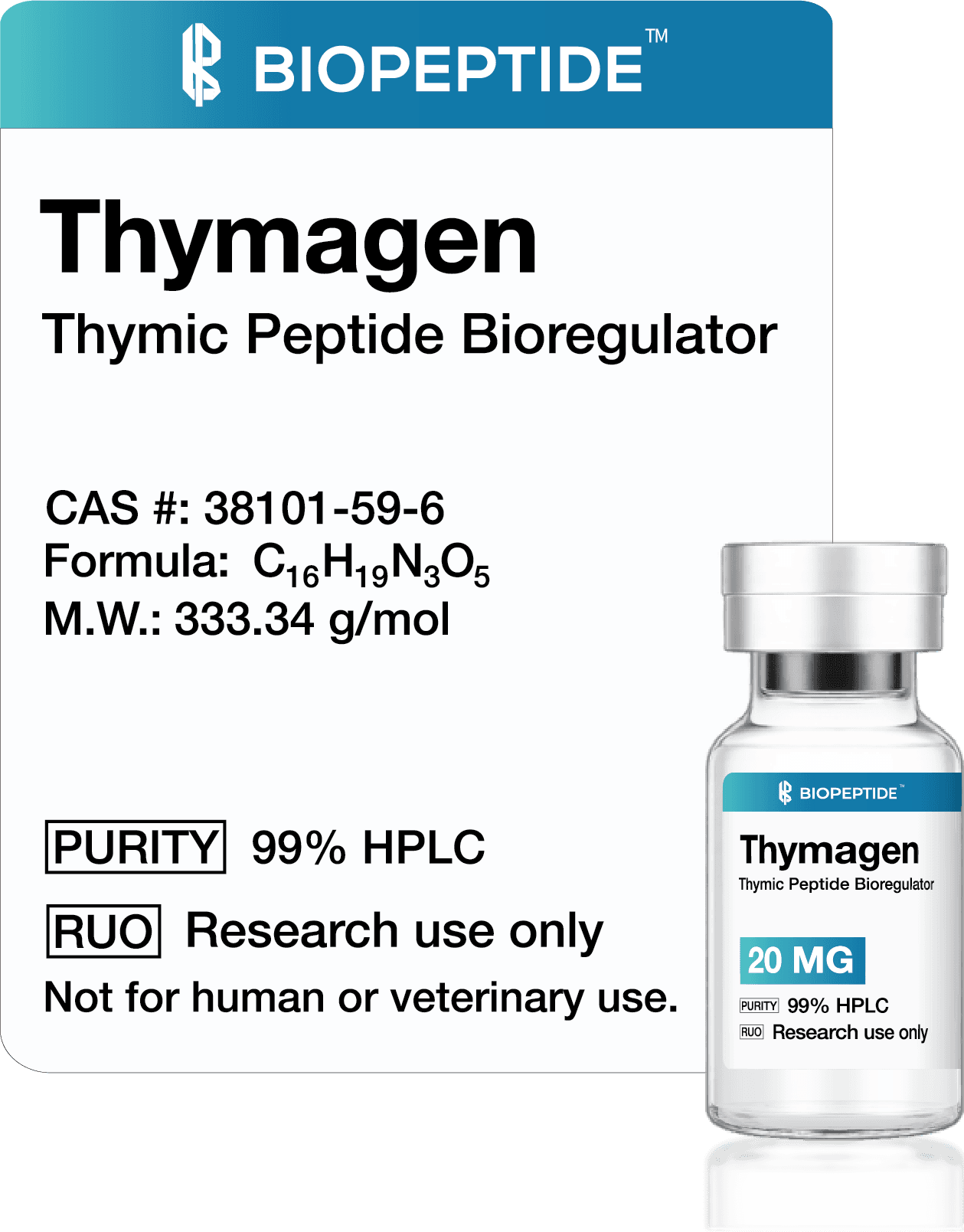 Thymagen 20mg (Bioregulator)
