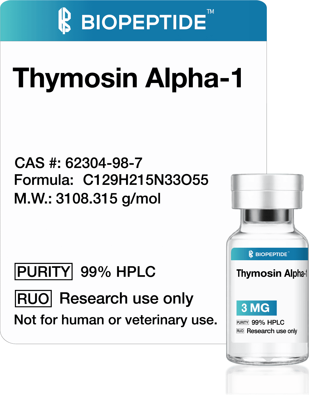 Thymosin Alpha-1 (TA-1) 3mg
