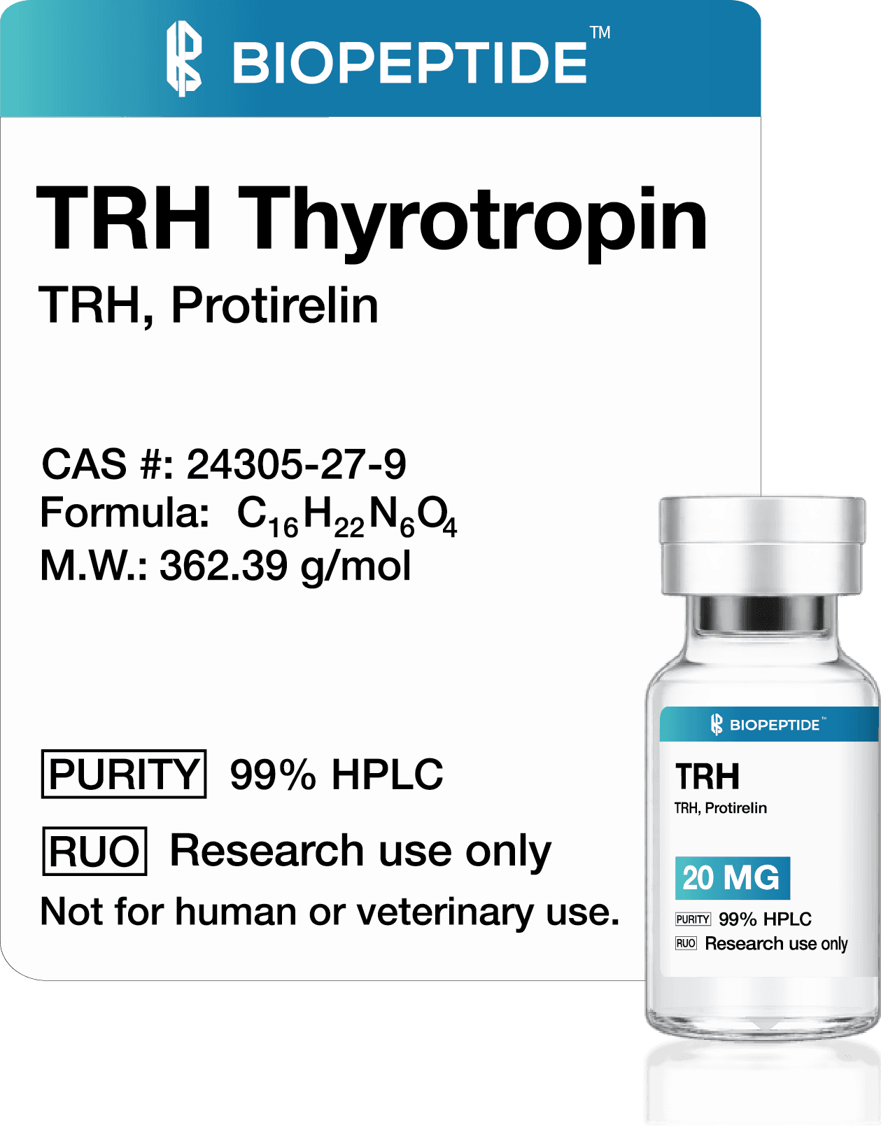 TRH (Thyrotropin / Protirelin) 20mg