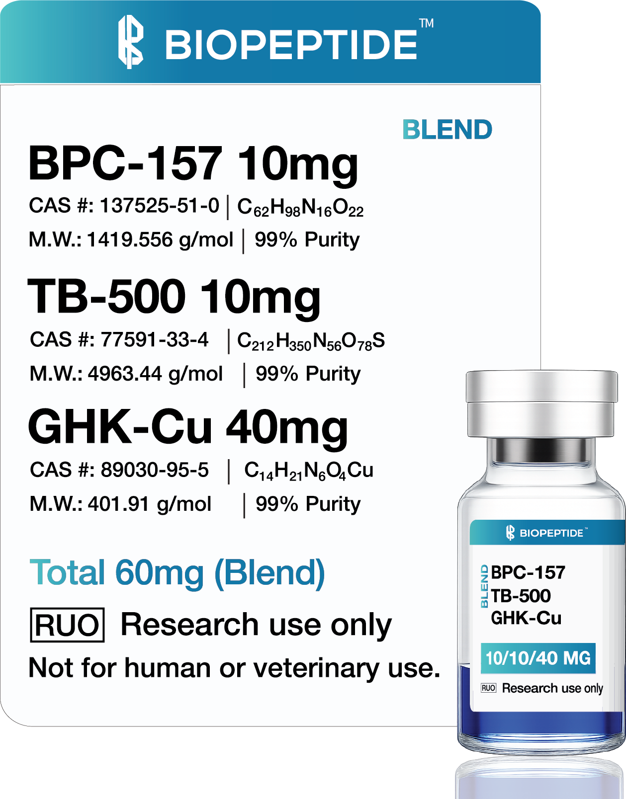 BPC-157 + TB-500 Blend 60mg