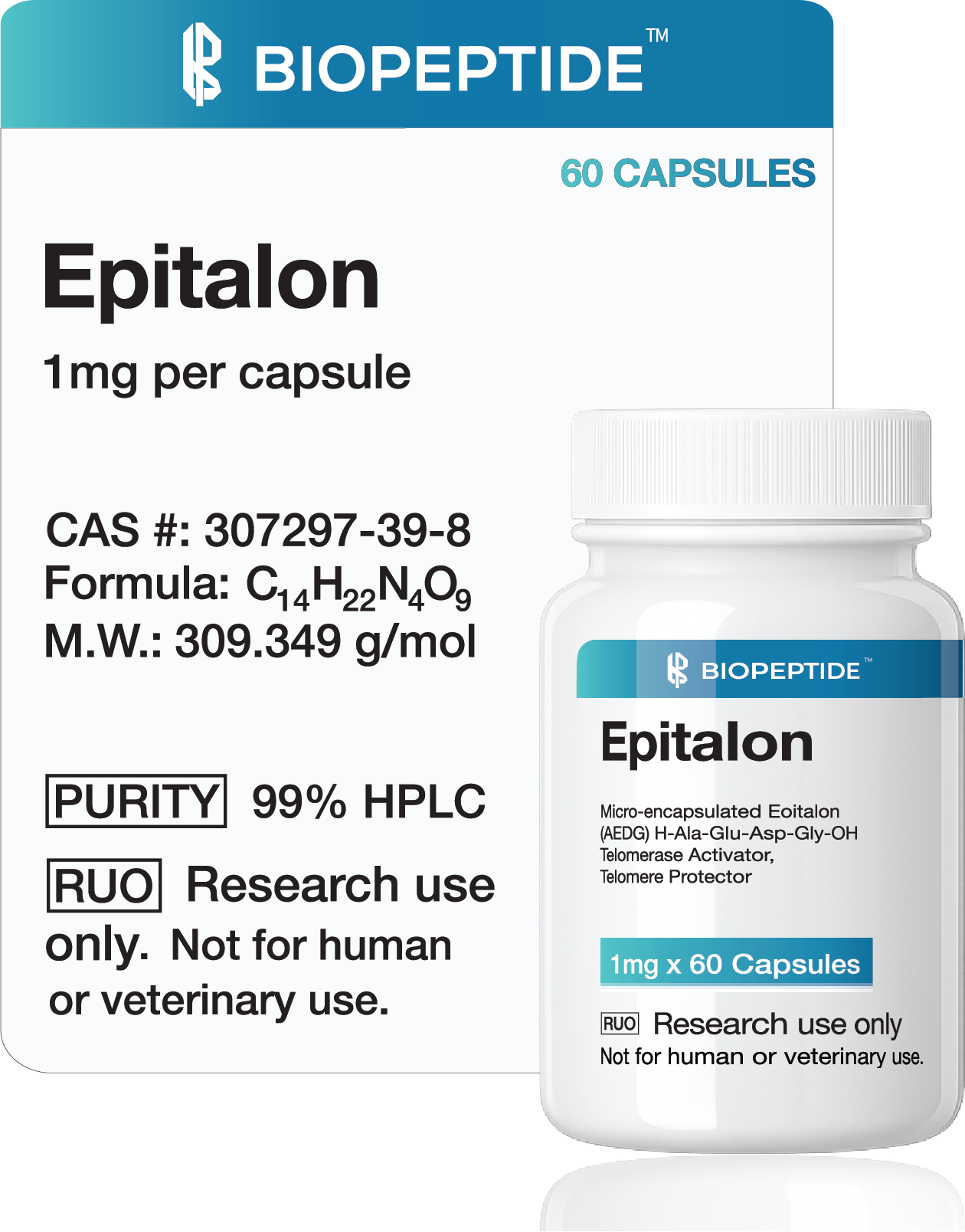 Epitalon 1mg (60 Capsules)