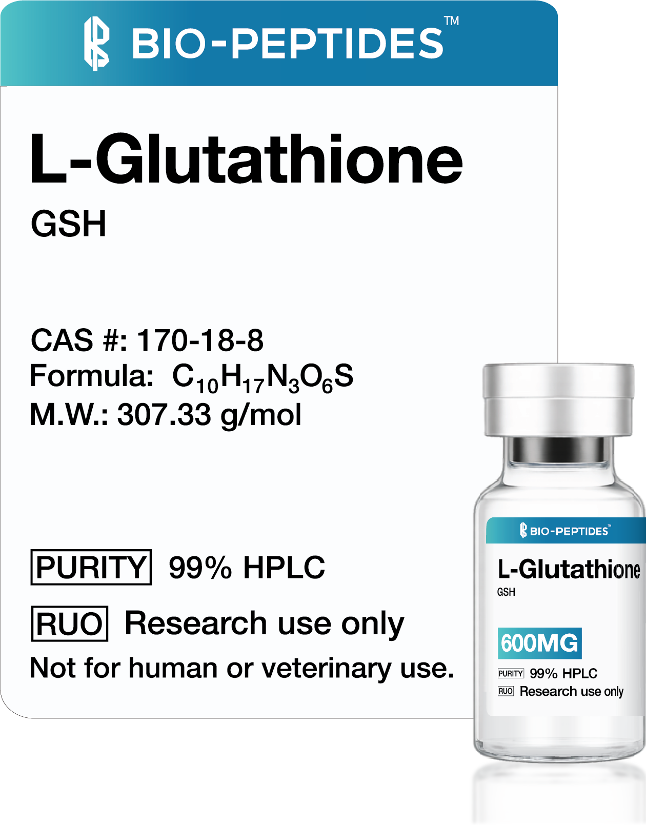 L-Glutathione 600mg
