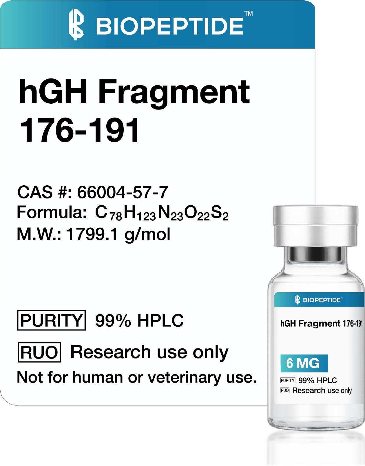 HGH Fragment 176-191 6mg