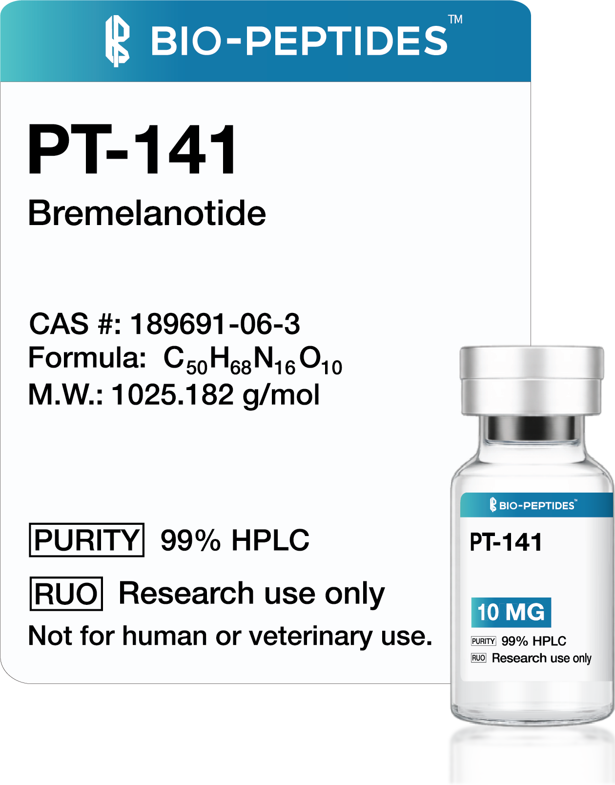 PT-141 (Bremelanotide) 10mg