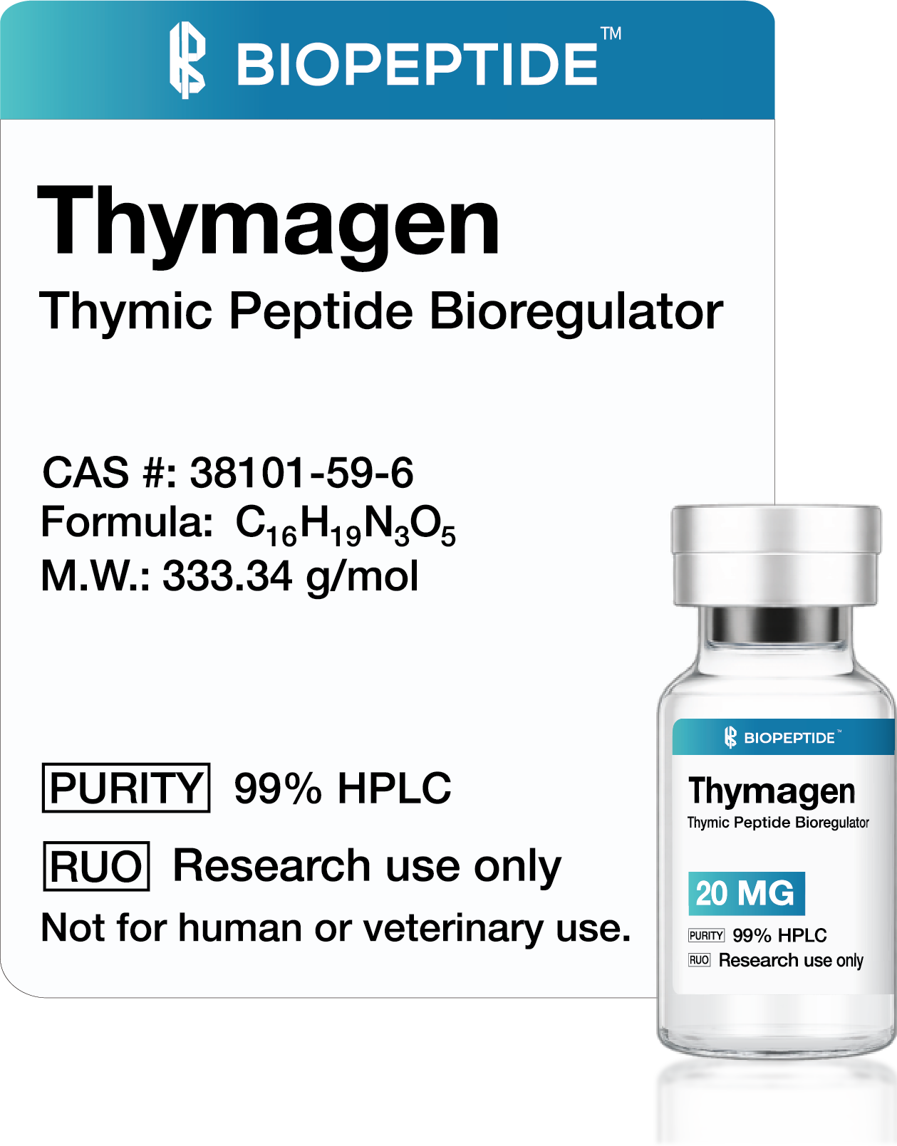 Thymagen 20mg (Bioregulator)