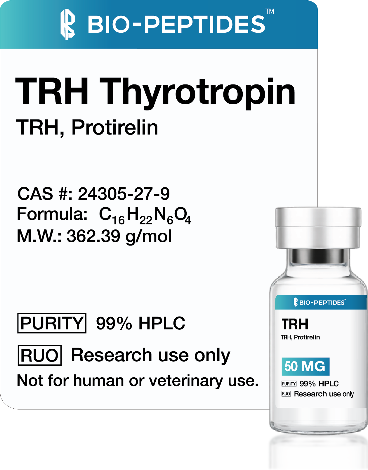 TRH (Thyrotropin / Protirelin) 50mg