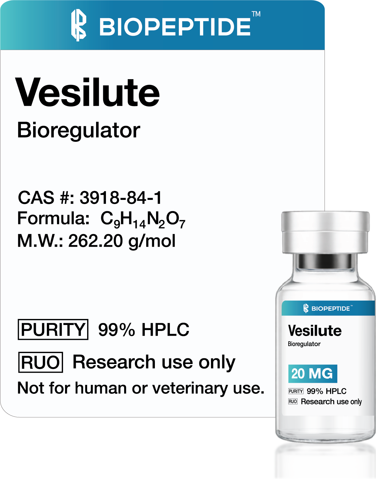 Vesilute 20mg (Bioregulator)